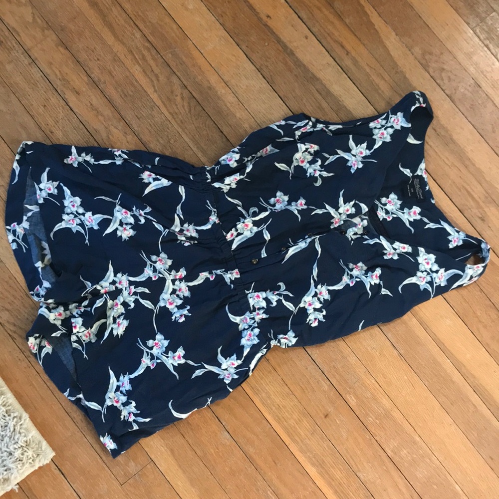 FLORAL ROMPER